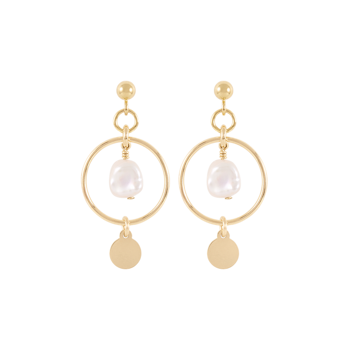 Inka Earrings - Gold