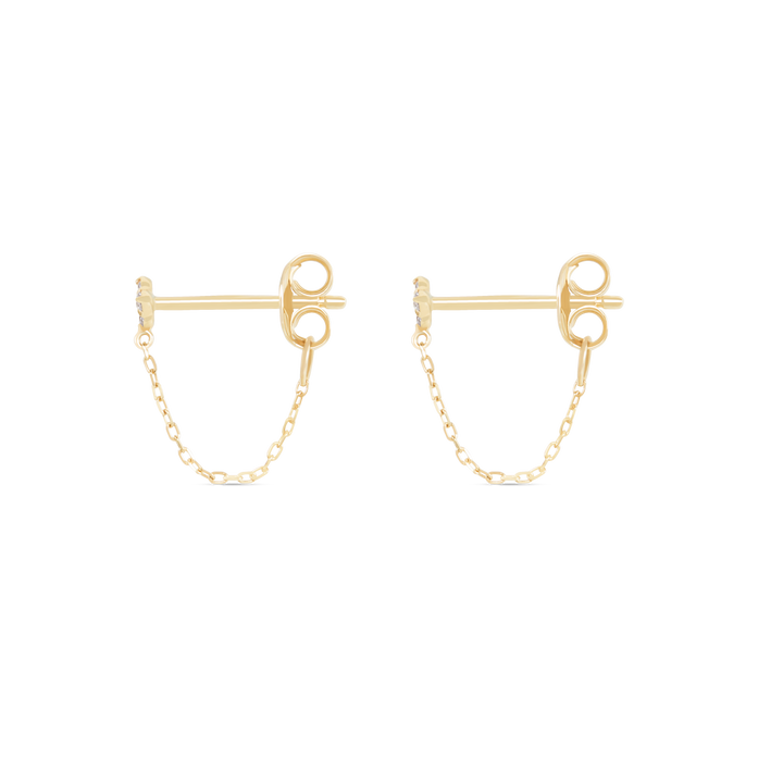 Ivy Earrings - Solid Gold