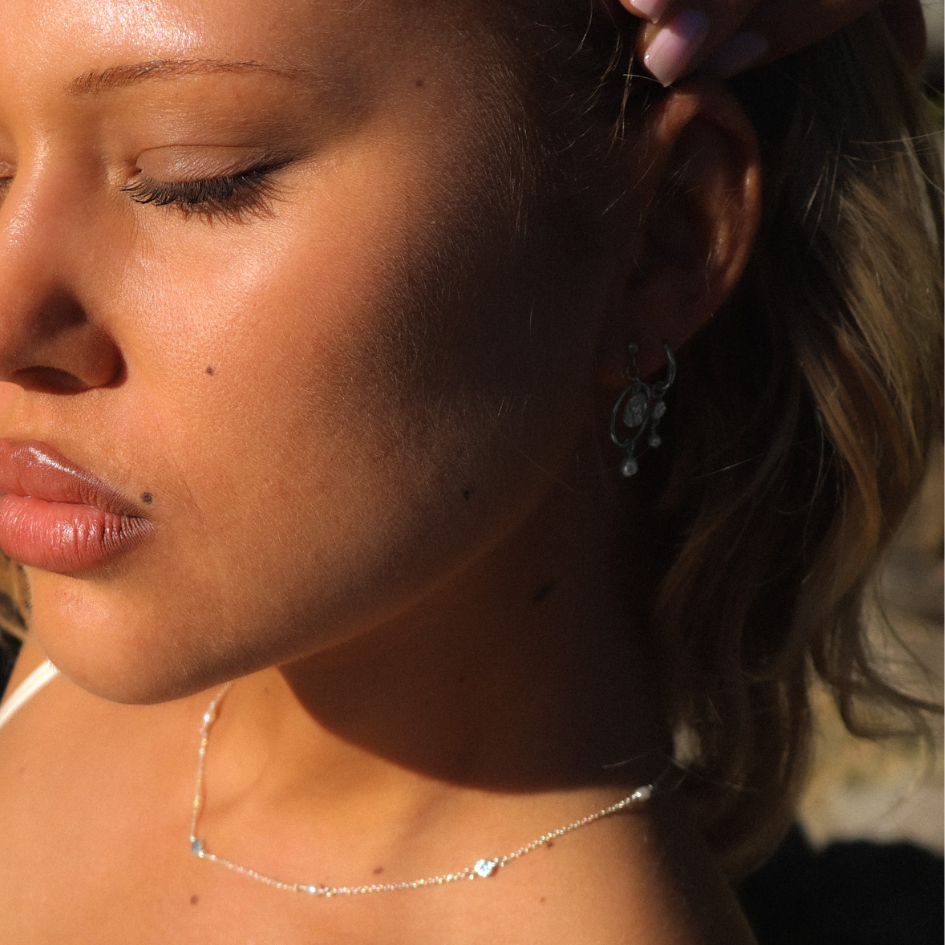 Zaria Earrings - Silver