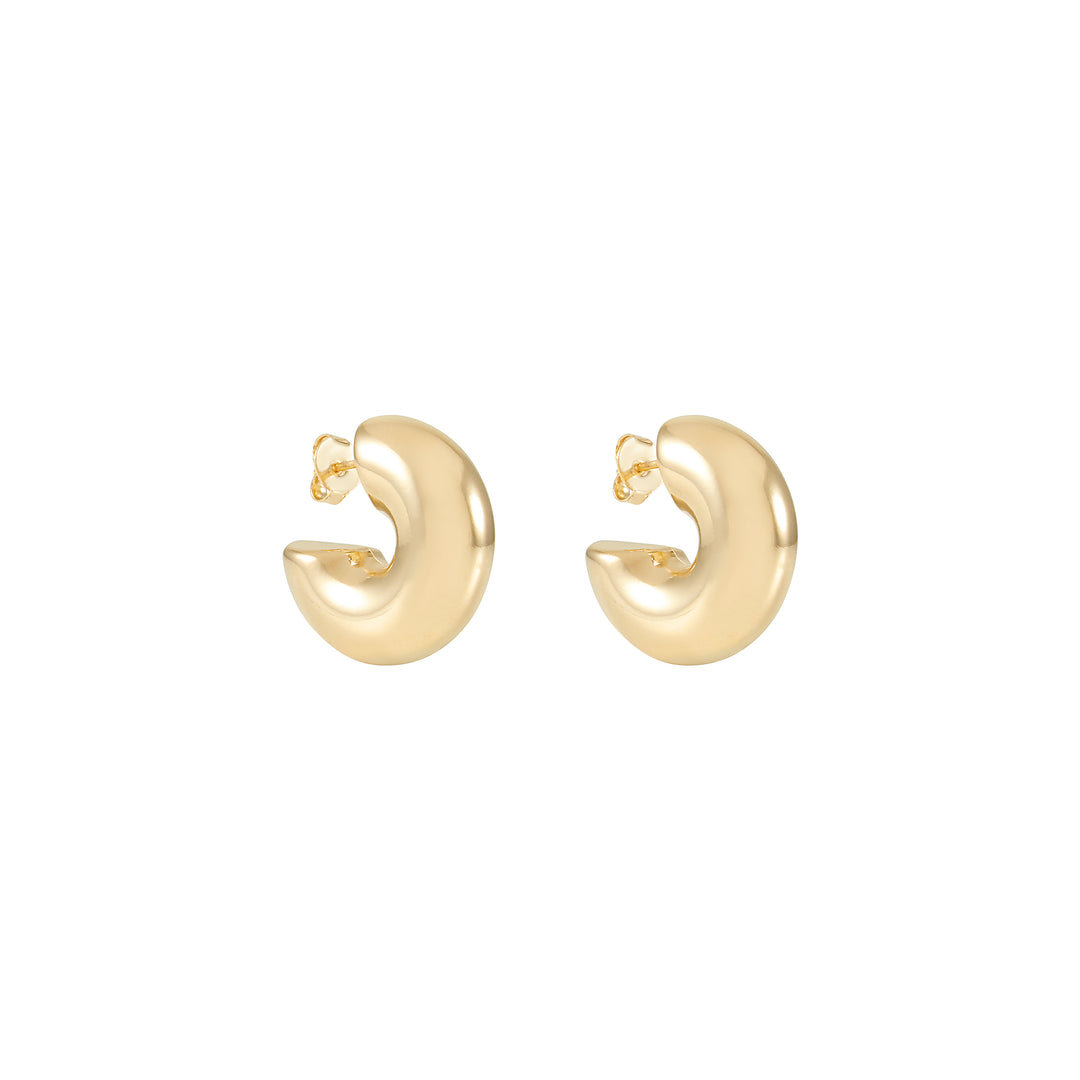 Lottie Hoop Earrings 25mm - Gold