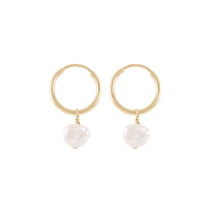 Lucia Mini Hoop Earrings - Gold