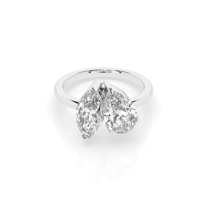 Lola Engagement Ring - White Gold