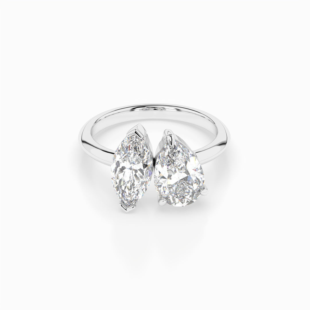 Lola Engagement Ring - White Gold