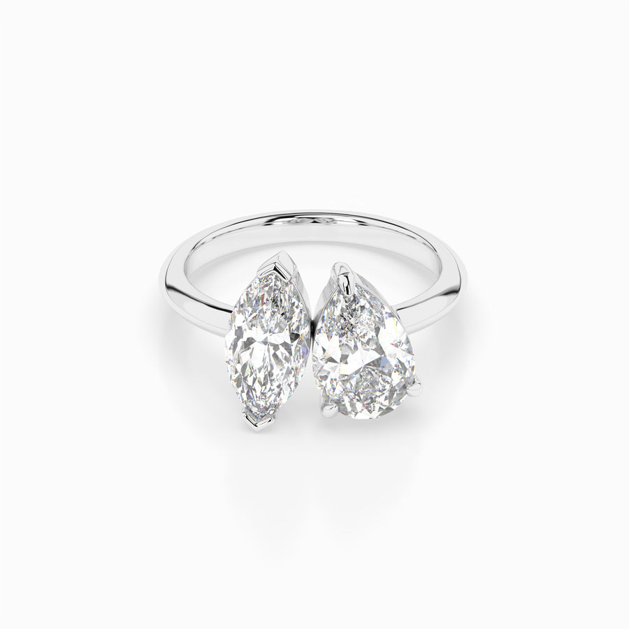 Lola Engagement Ring - White Gold