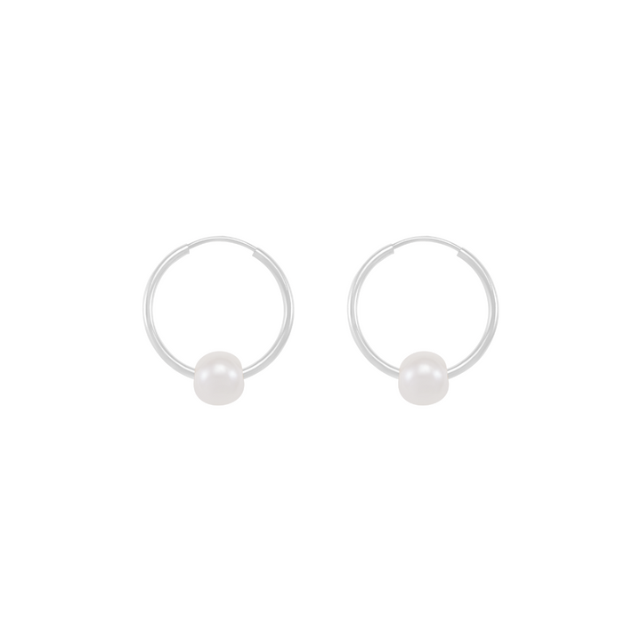 Naomi Earrings 18mm - Silver