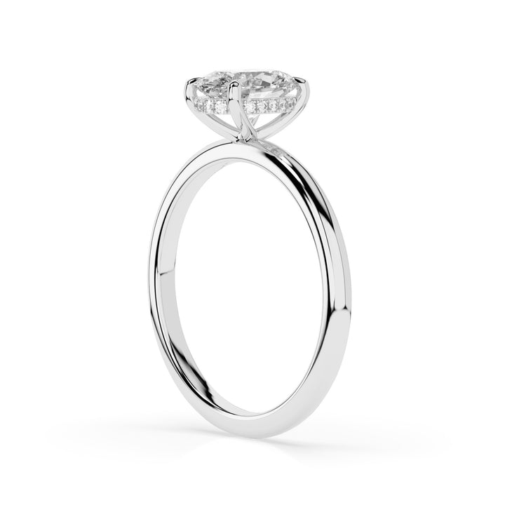 Ava Engagement Ring - White Gold