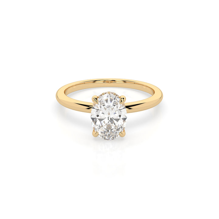 Ava Engagement Ring - Yellow Gold