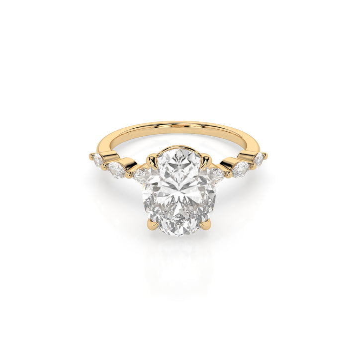 Arlo Engagement Ring - Yellow Gold