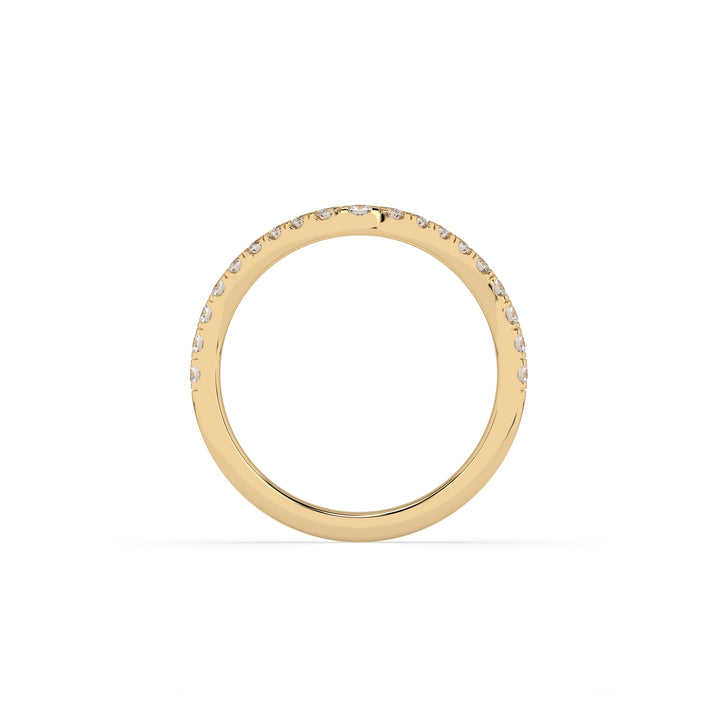 Otta Diamond Band - Yellow Gold