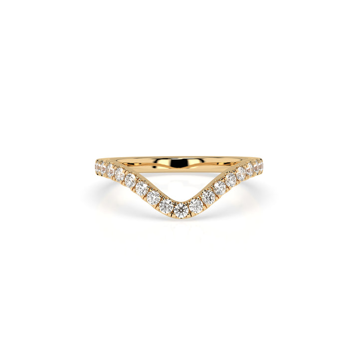 Otta Diamond Band - Yellow Gold