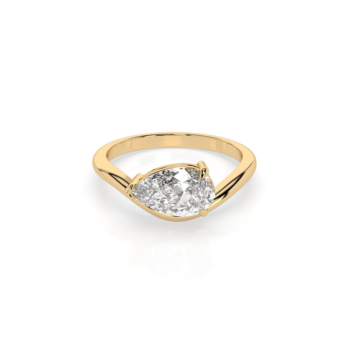 Mira Engagement Ring - Yellow Gold