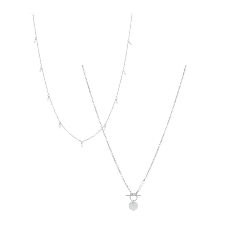 Darcie Necklace Bundle - Silver