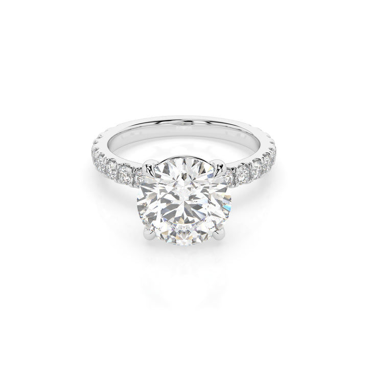 Teya Engagement Ring - White Gold