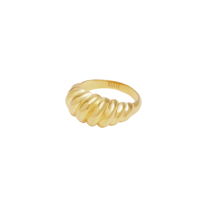Croissant Ring - Gold