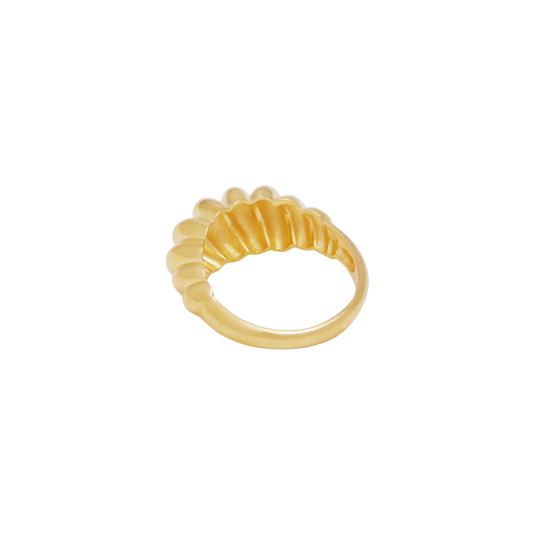 Croissant Ring - Gold