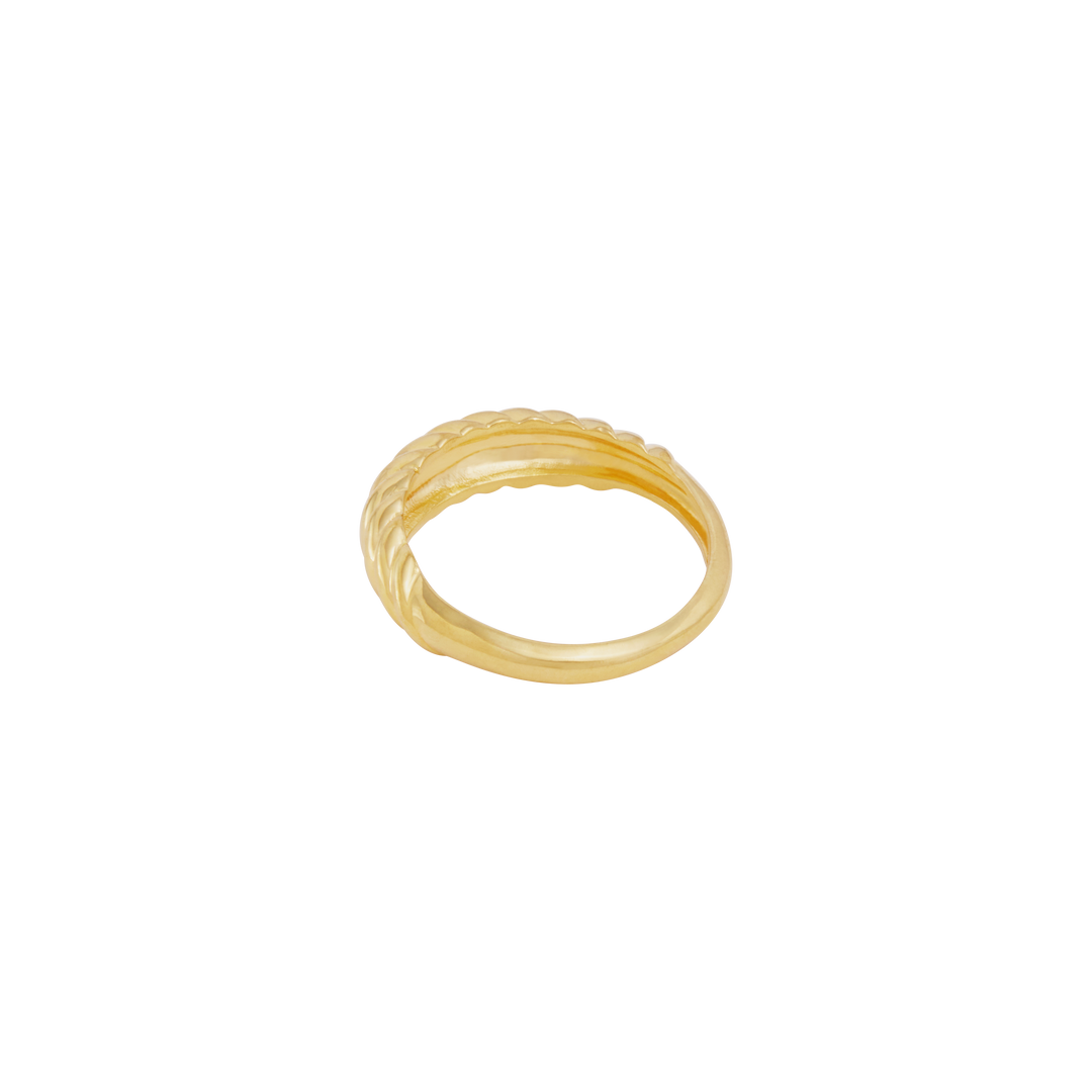 Fine Croissant Ring - Gold