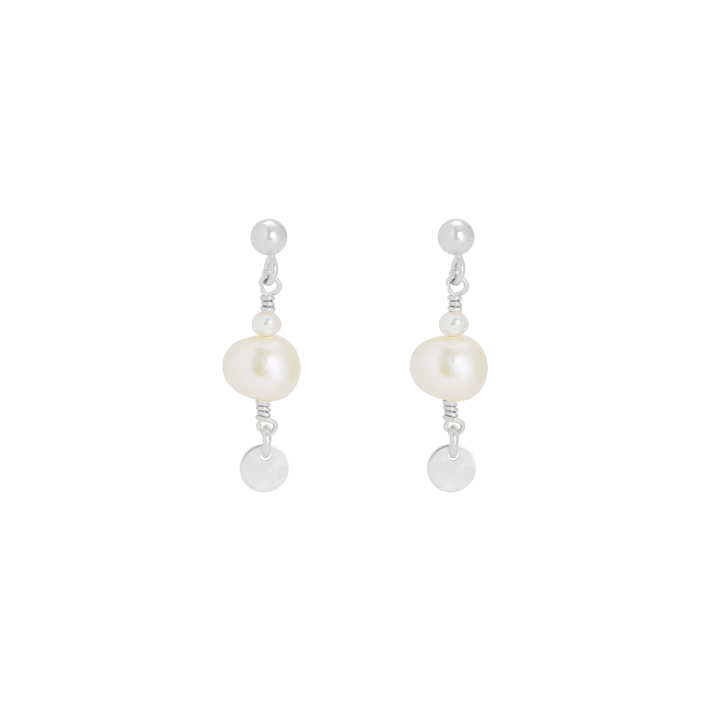 India Earrings - Silver