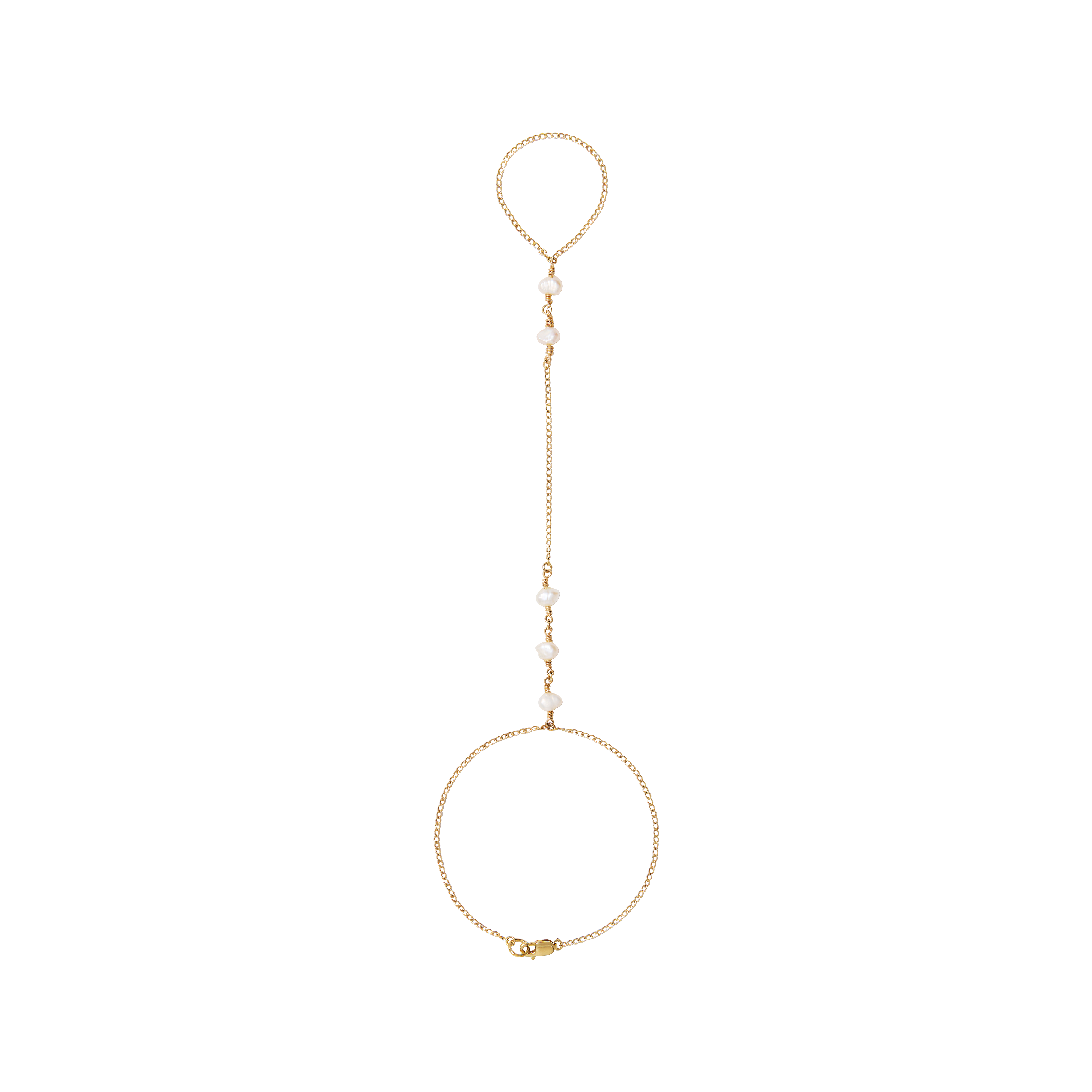 Primrose AMJ Forever Hand Chain - Gold – Alana Maria Jewellery