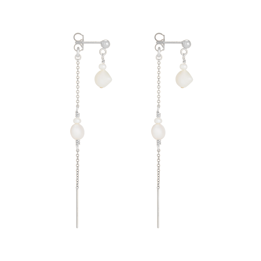 Marlowe Earrings - Silver