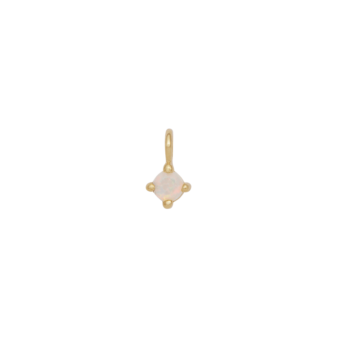 Birthstone Hanging Charm - Gold