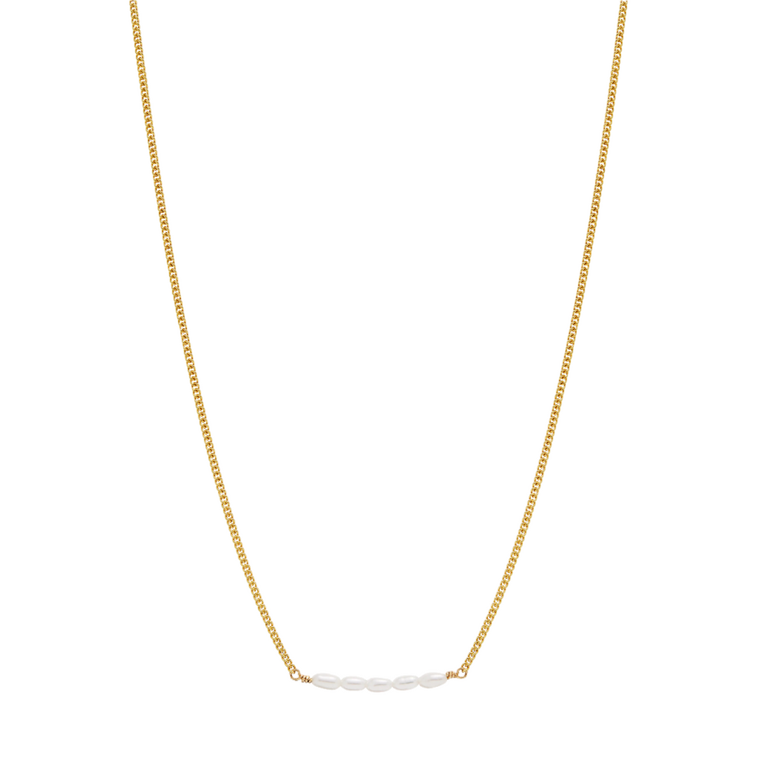 Ruby Necklace - Gold