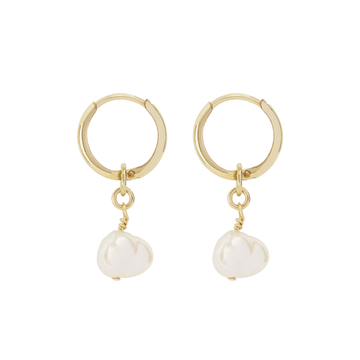 Lucia Mini Hoop Earrings - Gold