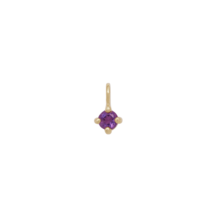 Birthstone Hanging Charm - Gold