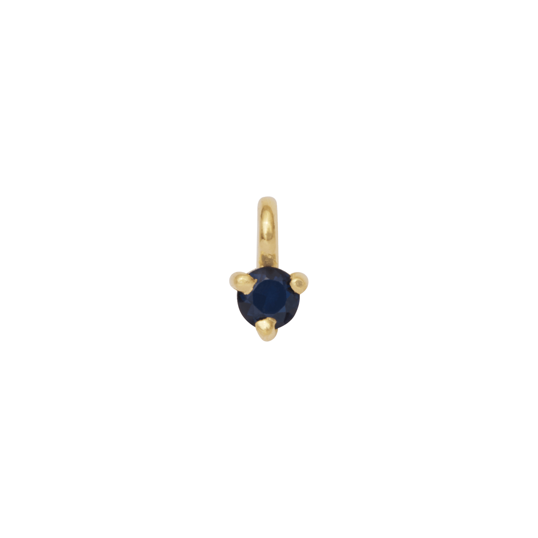 Birthstone Hanging Charm - Gold