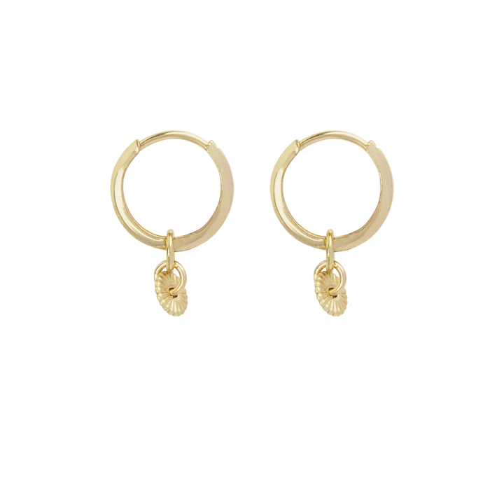 Caia Mini Hoop Earrings - Gold