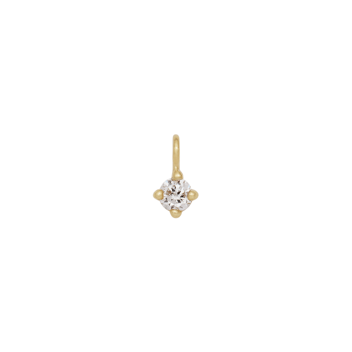 Birthstone Hanging Charm - Gold