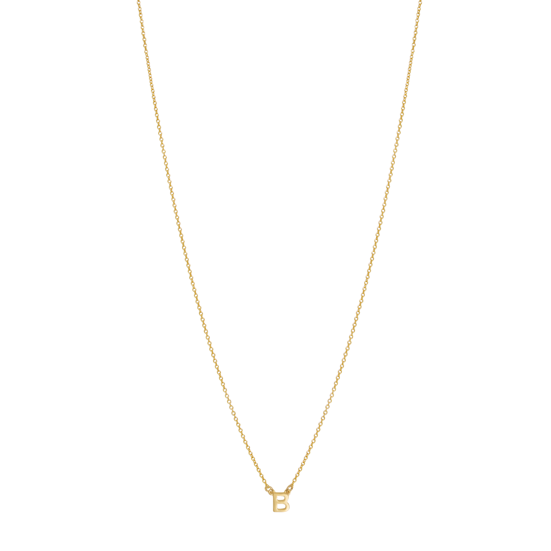 Initial Necklace - Gold