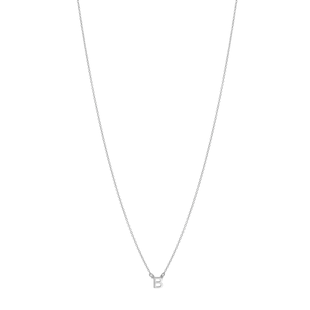 Initial Necklace - Silver