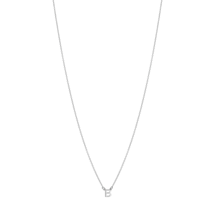 Initial Necklace - Silver