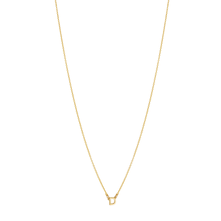 Initial Necklace - Gold