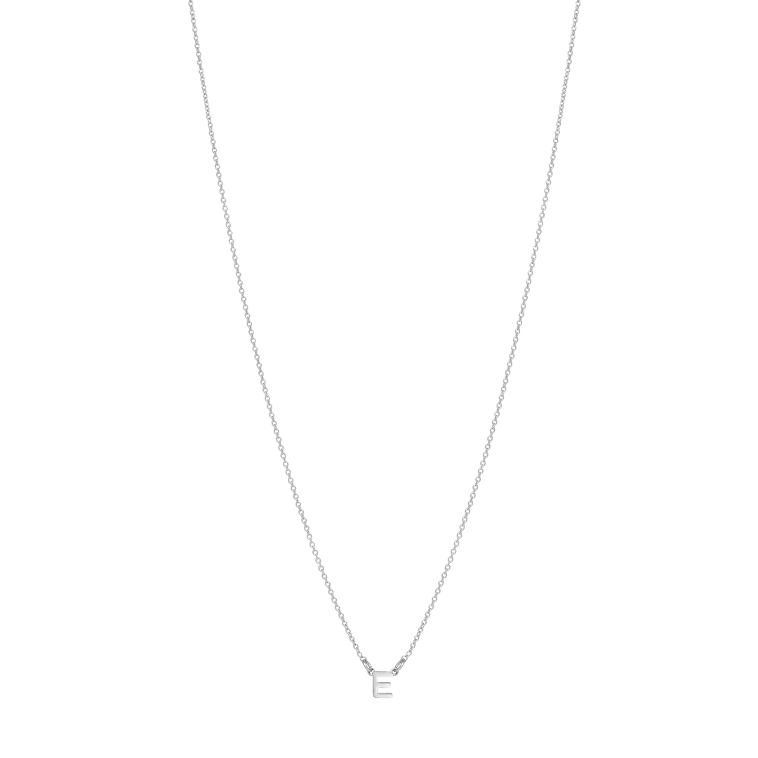 Initial Necklace - Silver