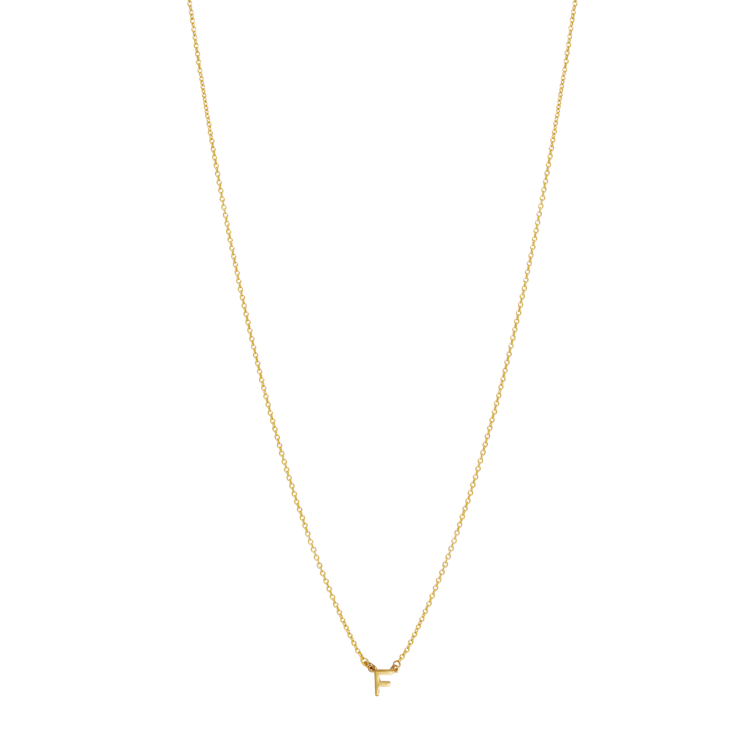 Initial Necklace - Gold