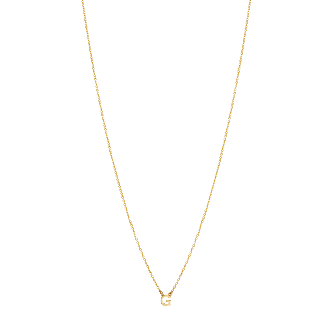 Initial Necklace - Gold