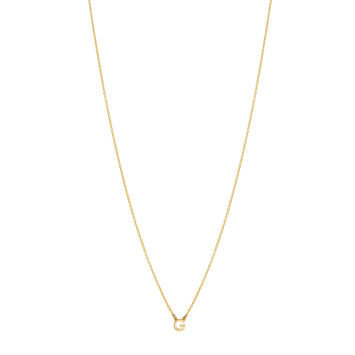 Initial Necklace - Gold