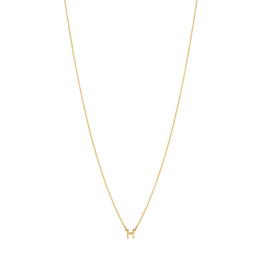 Initial Necklace - Gold