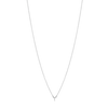 Initial Necklace - Silver - I