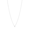Initial Necklace - Silver - L