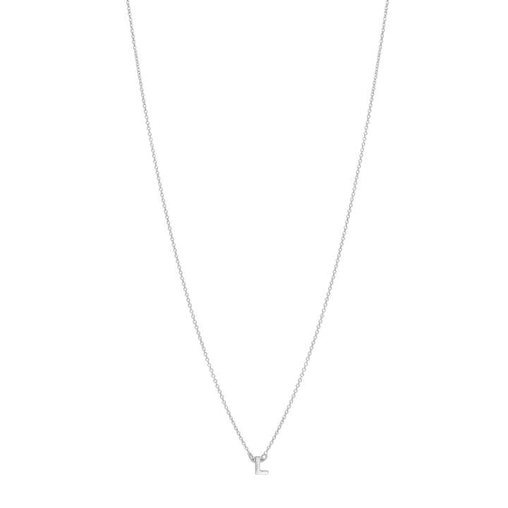 Initial Necklace - Silver