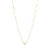Initial Necklace - Gold - M