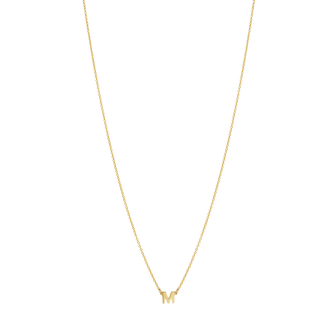 Initial Necklace - Gold