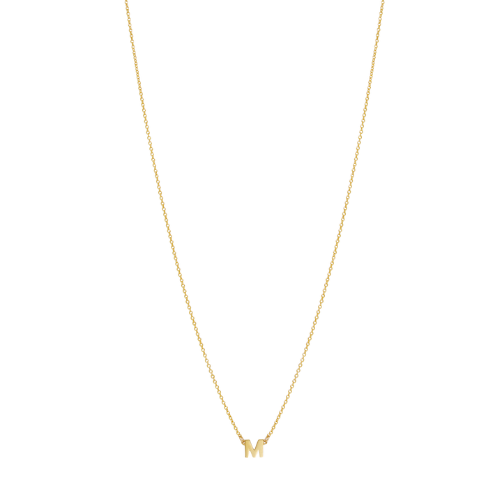 Initial Necklace - Gold