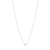 Initial Necklace - Silver - M