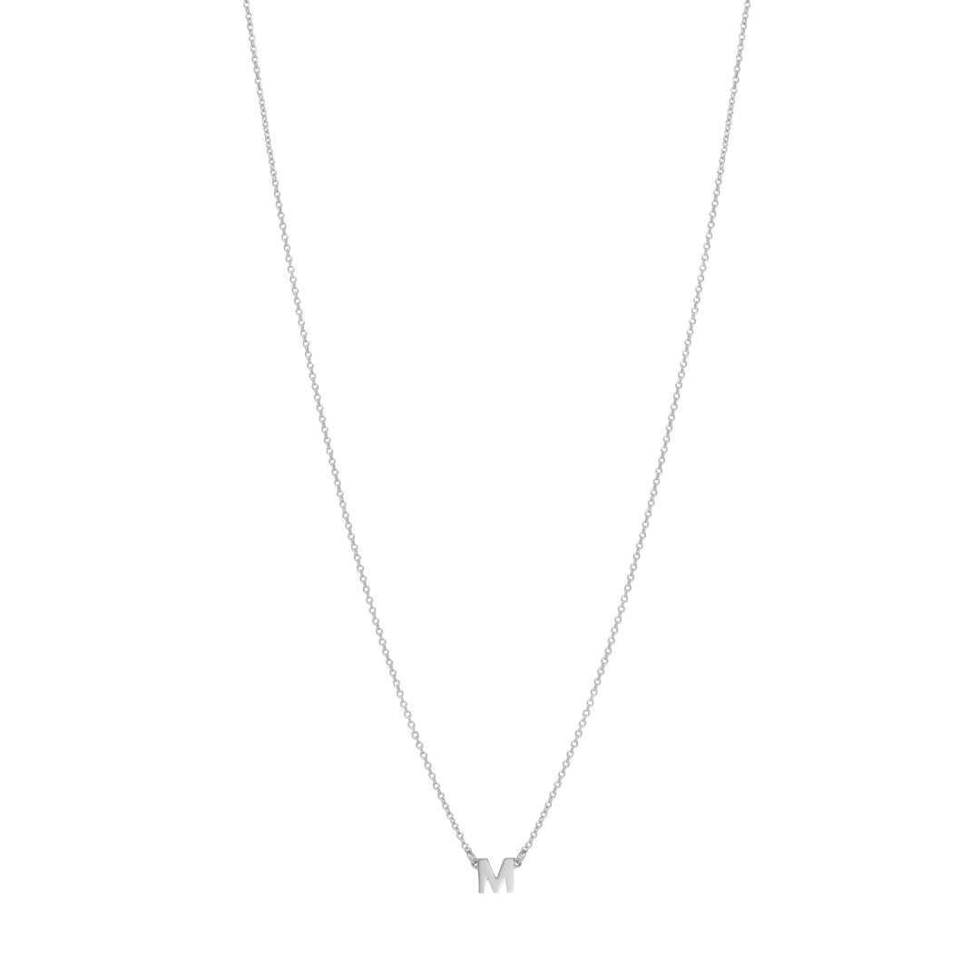 Initial Necklace - Silver