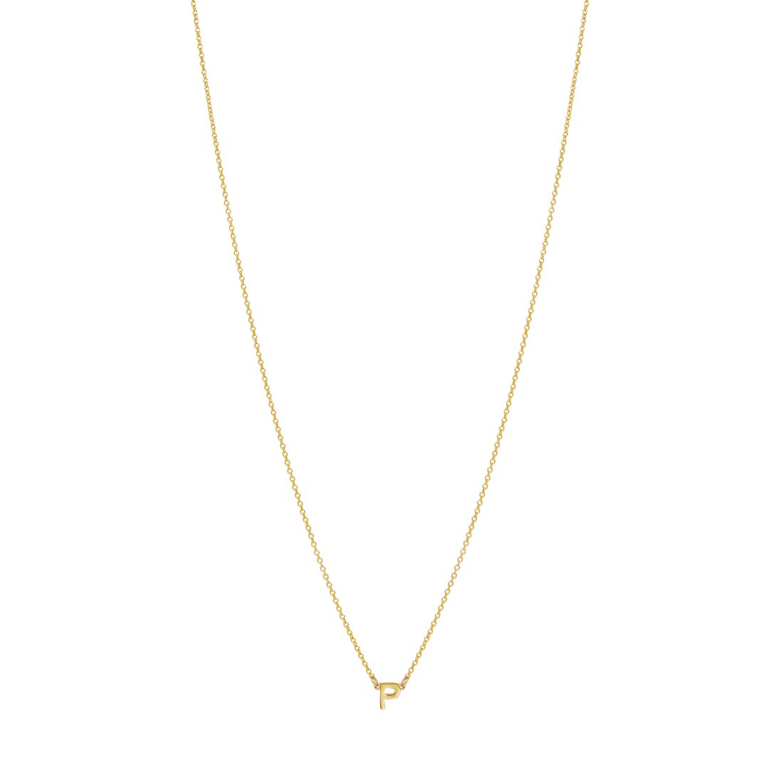 Initial Necklace - Gold