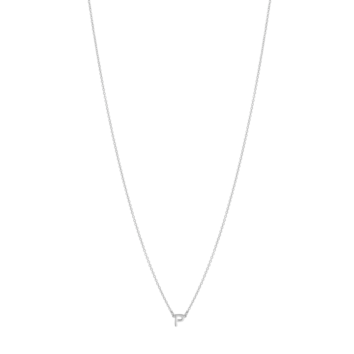 Initial Necklace - Silver