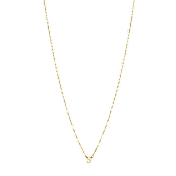 Initial Necklace - Gold